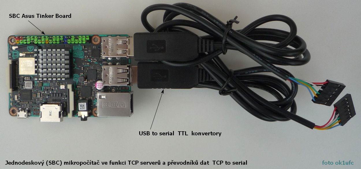 Asus s USB převodníky